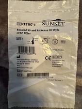 SUNSET  CF2107-1 ResMed S9 and AirSense 10 Style Filter, 1 pk.