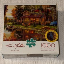 Buffalo Peace Like a River Puzzle Kim Norlien 1000 Pieces Brand New Sealed