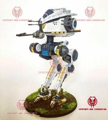 Star Wars Legion 3d printed SWTOR Eternal Knight Walker AT-ST Proxy - Unpainted