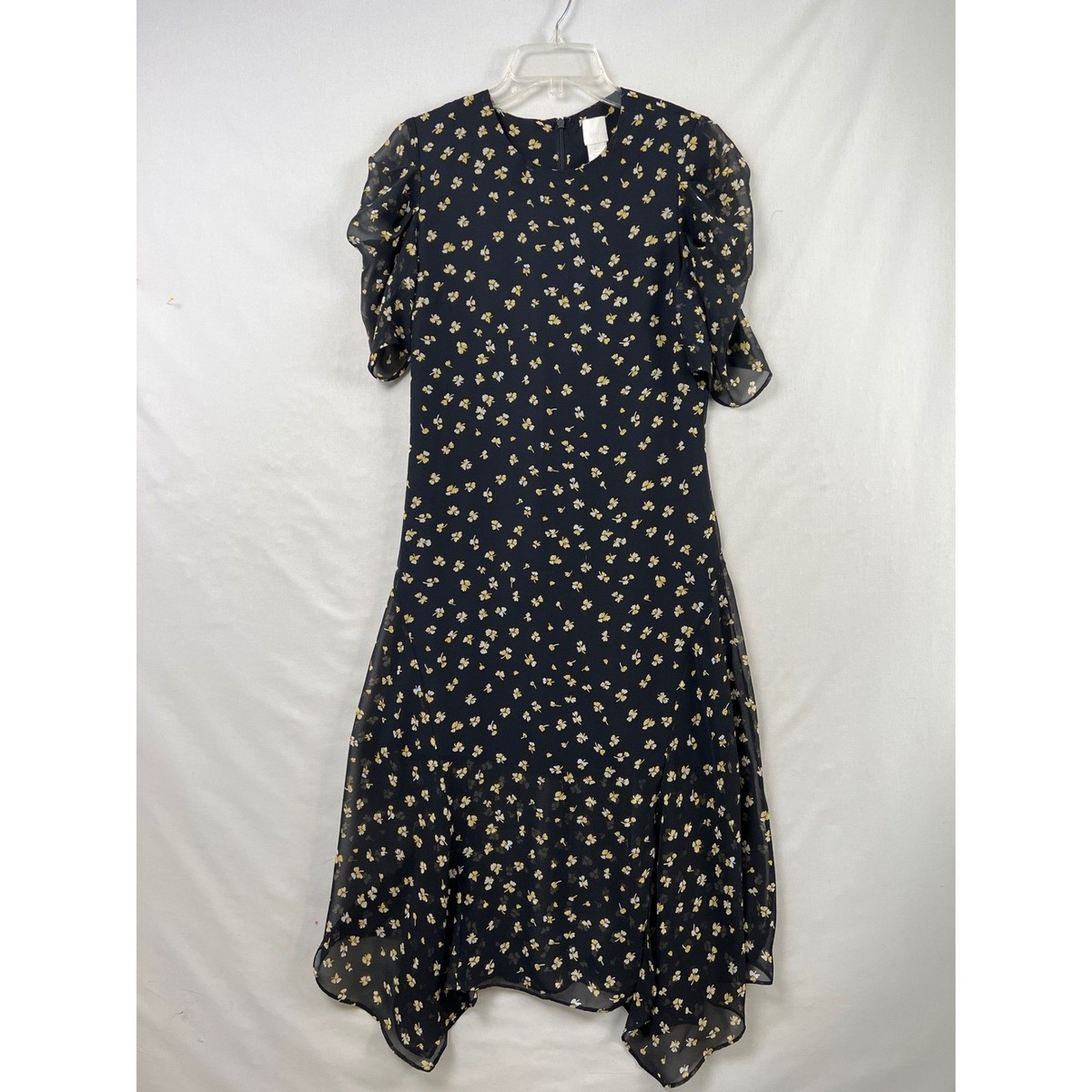 flowy maxi beach dress FLOSS SHEER SILK DRESS IN YELLOW