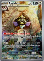 Aegislash Illustration Rare 210/182 Paradox Rift