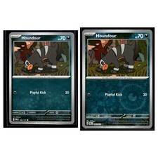 2 Card Pokemon TCG Collection - SV: Prismatic Evolutions - Houndour 062/131 LP