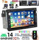 2+32G Android 15 Autoradio Carplay GPS DAB+ Für VW Polo 9N Golf 4 Passat B5 T5