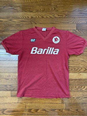 AS Roma ジャージ Barilla AS Roma Barilla Practice Jersey Ennerre Goldwin Japan Size S Rare