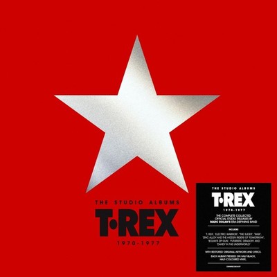 Neues Vinyl - T.Rex - Studioalben 1970-1977 (Half/Half Coloured Vinyl) (8 Lp)