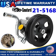 Power Steering Pump w/ Pulley 21-5168 for Chevy Prizm Toyota Corolla 1.8L 98-02
