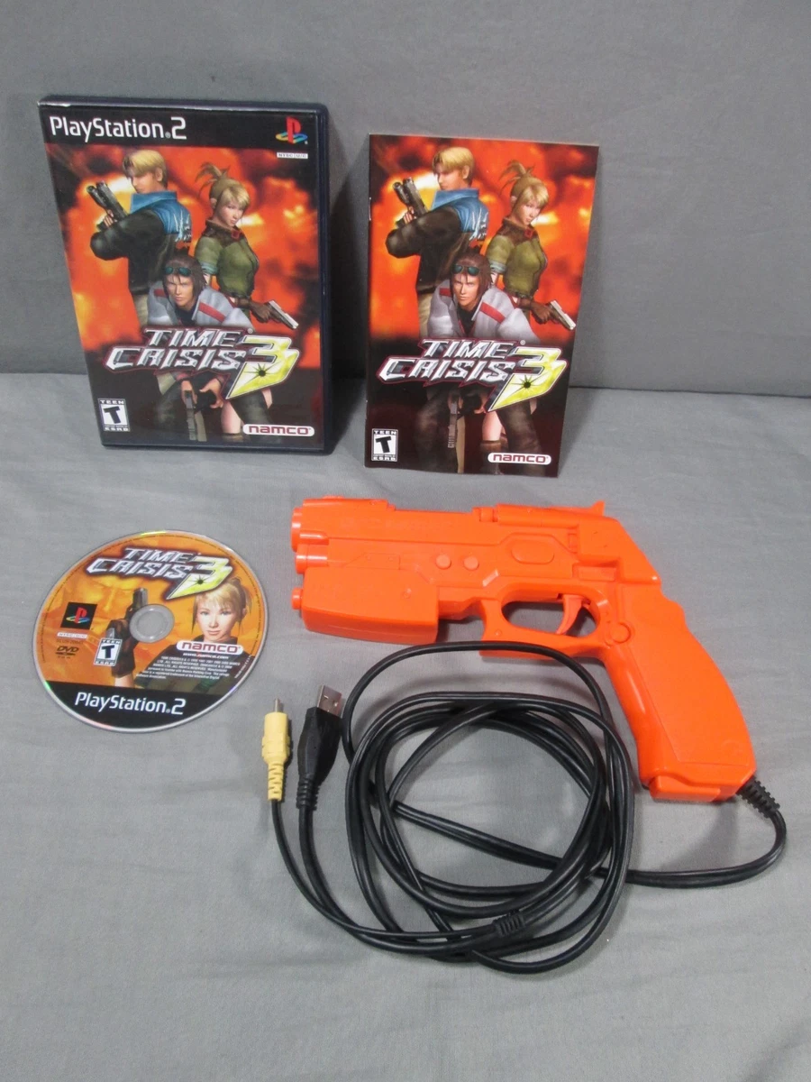 Pack Crisis zone G-con 2 + Time Crisis 3 - Jeux vidéo