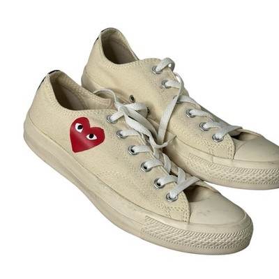 Converse x PLAY Comme des Garçons Chuck 70, EUC, men s 7, women s 9