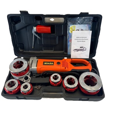 Portable Electric 2300W 110-120V Hand-Held Pipe Threader Machine Z1T-KY01-30-50