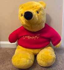 Sears Disney Winnie the Pooh Plush Stuffed Animal Large 1980  s