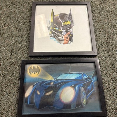 Batman Framed Art Both Together