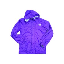 The North Face Kids Purple Hooded Windbreaker Jacket Size L 14-16 