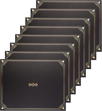 Certificate Holders, 25-Pack Certificate Covers for Letter Size 8.5 x 11 Inch Pa