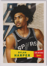 2025-26 Topps Living Set #13 Dylan Harper RC San Antonio Spurs