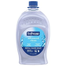 Softsoap Advanced Clean Liquid Hand Soap Refill 80 oz