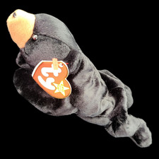 Ty Beanie Baby Blackie the Bear