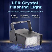 Strobe Light Party 24Led White Lights Halloween Flashing Stage Light for Disco