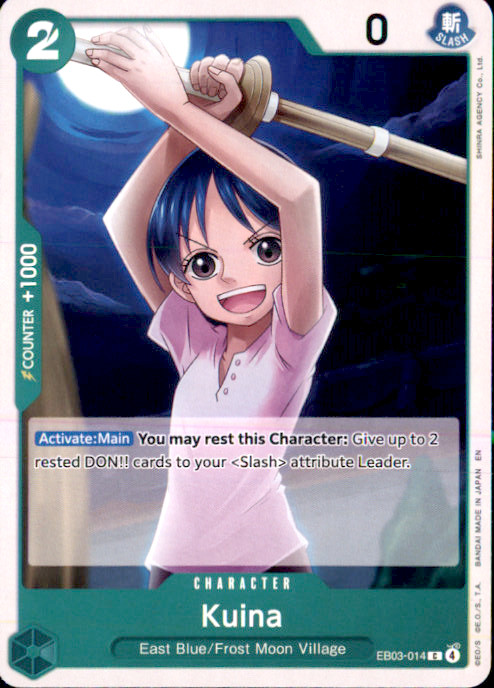 Kuina C Extra Booster: One Piece Heroines Edition EB03-014 NM 2026