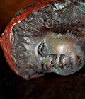Antique Bronze Cherub Cupid Figurine As is For Restore NO BASE Heavy 15+ lbs — photo 10