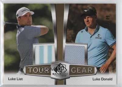2024 SP Game Used Tour Gear Combos Gold 41/49 Luke List Luke Donald #TG2-DL b8c