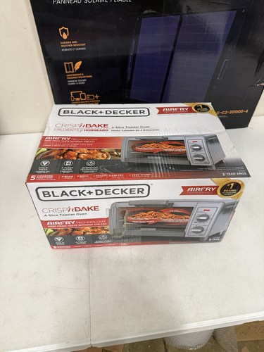 BLACK+DECKER Crisp N Bake Air Fry 4-Slice Toaster Oven - Picture 2 of 2