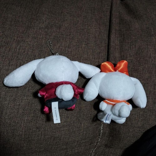 Sanrio Goods lot set 7 Cinnamoroll Mascot Stuffed animal Ribbon Prize item - Imagen 7 de 9