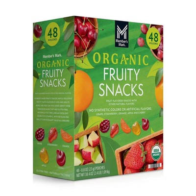 Member s Mark Organic Fruit Snacks, 48 ct.