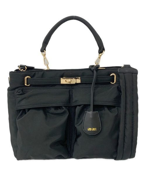 GOOD GRIEF! BELTED SHOULDER BAG / Belted shoulder bag black GOOD GRIEF! BELTED SHOULDER BAG / Belted shoulder bag black