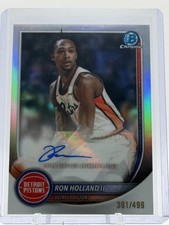 Ron Holland II Refractor Auto /499 2025-26 Bowman Chrome Pistons
