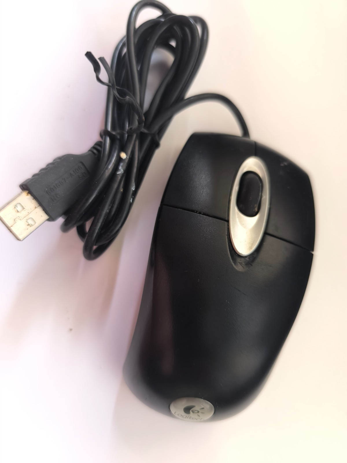 Mouse Logitech RX300 M-BU115 USB Ottico Cablato Nero PC