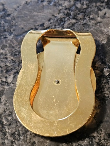Pi Kappa Alpha Vtg Gold Money Clip Classic Collegiate PIKE Virginia Fraternity - Picture 2 of 4