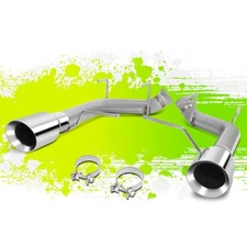 FOR 11-14 FORD MUSTANG 5.0L 5.4L AXLE CAT BACK EXHAUST SYSTEM W/4"OD TIP 12 13