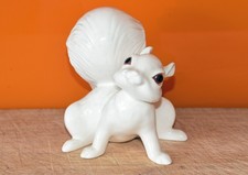 Royal Osborne Ceramic White Squirrel  12cms high stamped on underside