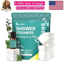 14 1 Shower Steamers - 14 Pack Eucalyptus  Mint Shower Bombs Aromatherapy an...