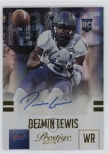 2015 Prestige Rookie Extra Points Gold Signatures 13/50 Dezmin Lewis Auto 1t2o