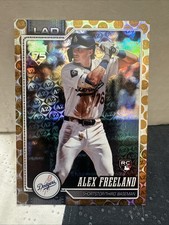 2026 Topps Alex Freeland #74 Gold Foil Spring Training  /50 Dodgers
