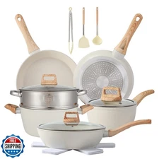 16PCS Pots and Pans Set Non Stick Cookware Set Nonstick with Cooking Set