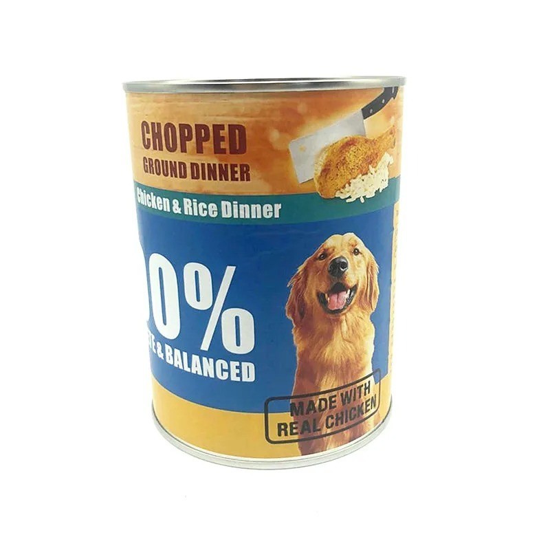 Hidden Compartment Fake Dog Food Can Secret Stash Safe Container Storage