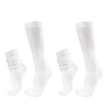 Women Slouch Socks Stack Scrunch 90s Style Perfect For Winter Warm Boot