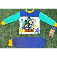 Vintage 90s Mickey's Stuff for Kids Pants Set Size 18M Mickey Football Touchdown