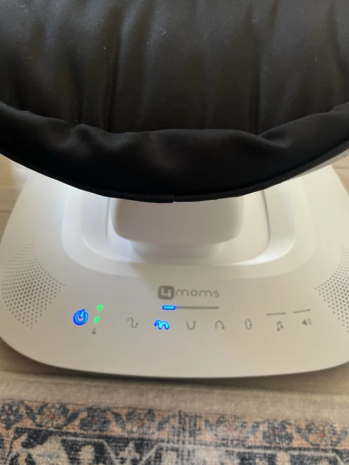 Columpio para bebé 4moms mamaRoo multi-movimiento conectividad inteligente - negro Foto 4 de 4