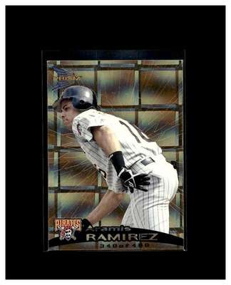 #ad 1999 Pacific Prism Aramis Ramirez #115 Holographic Gold 480 $3.99
