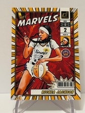 2025 PANINI WNBA DONRUSS RICKEA JACKSON NET MARVELS PRESS PROOF LA SPARKS