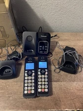 Panasonic KX-TGD832 Metallic Black Cordless Digital Answering System