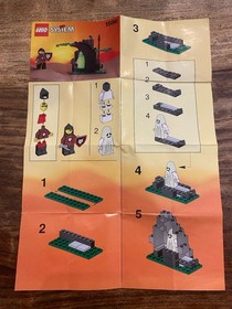 Lego Castle Ghostly Hideout 1596 100% Complete W/Instructions Vintage 1993