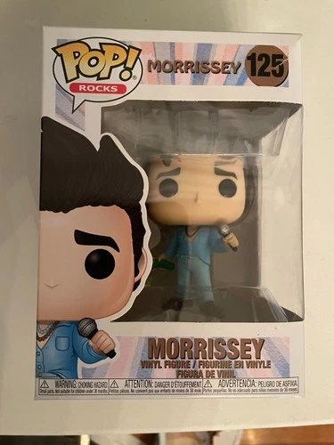 Funko Pop! Rocks Morrissey #125 Vinyl Figure Vaulted  Rare.
