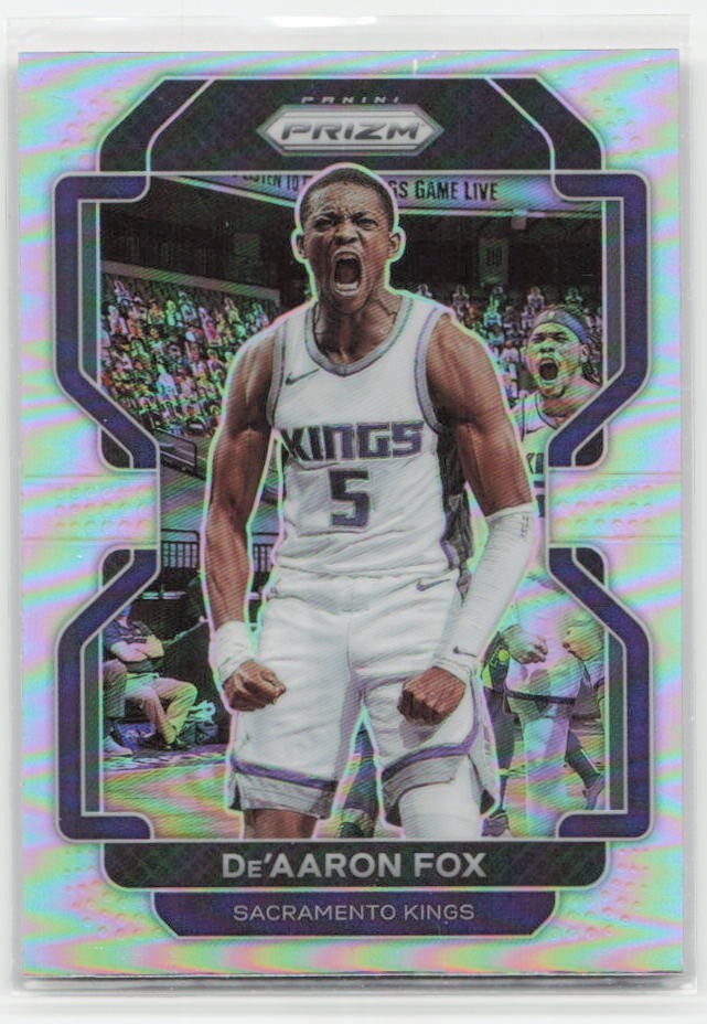 2021-22 Panini Prizm #148 De'Aaron Fox Silver
