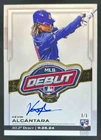 2025 Topps Chrome Update Kevin Alcantara MLB Rookie Debut Patch Auto RC #1/1
