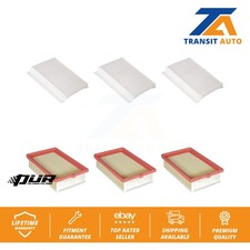 Air Cabin Filters (6 Total) Kit For 2014-2020 Fiat 500L KFL-101023