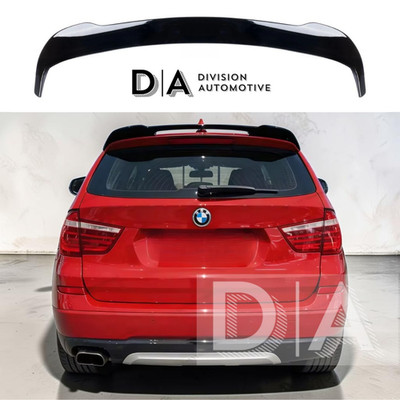 FOR BMW X3 X3M F25 GLOSS BLACK REAR ROOF SPOILER M SPORT PERFORMANCE 2010-2017